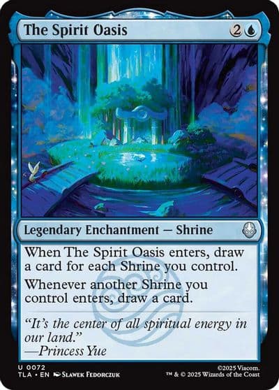 The Spirit Oasis Avatar: The Last Airbender Magic card
