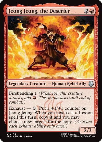 Jeong Jeong the Deserter Avatar: The Last Airbender Magic card