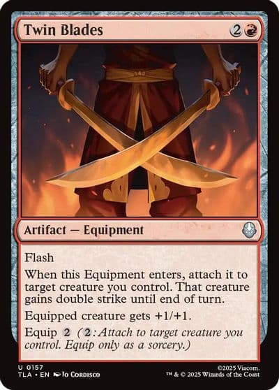 Twin Blades Avatar: The Last Airbender Magic card
