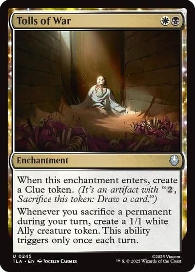 Tolls of War Avatar: The Last Airbender Magic card
