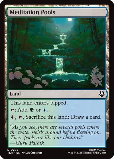 Meditation Pools Avatar: The Last Airbender Magic card