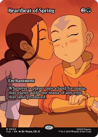 Heartbeat of Spring Borderless Avatar: The Last Airbender: Eternal-Legal Magic card