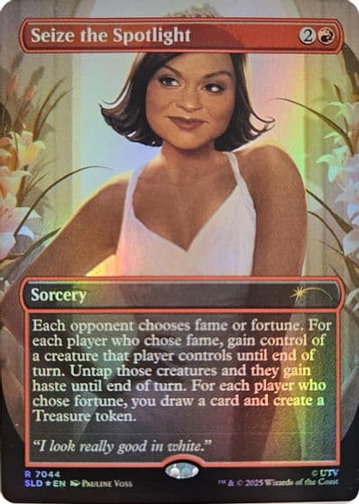 Seize the Spotlight Secret Lair Drop Series Magic card