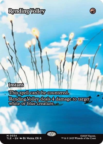 Rending Volley Borderless Avatar: The Last Airbender: Eternal-Legal Magic card
