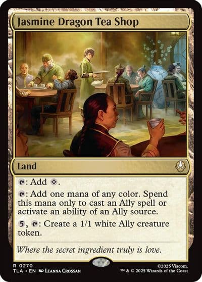Jasmine Dragon Tea Shop Avatar: The Last Airbender Magic card