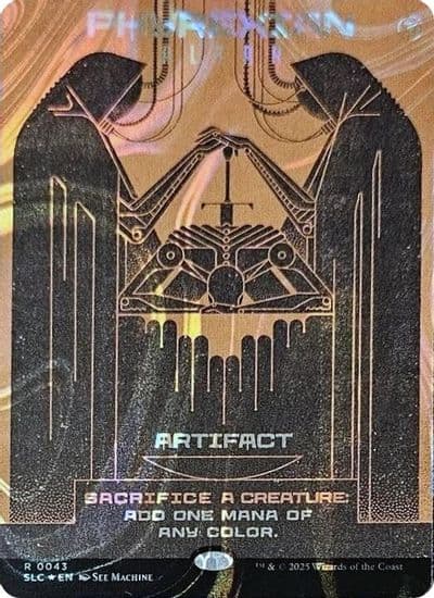 Phyrexian Altar Halo Foil Secret Lair Countdown Kit Magic card