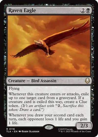 Raven Eagle Avatar: The Last Airbender Magic card
