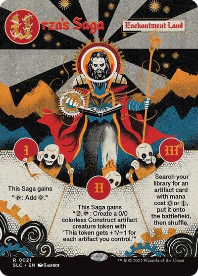 Urzas Saga Secret Lair Countdown Kit Magic card