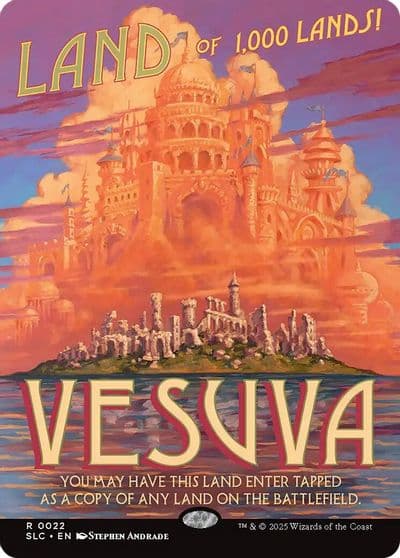 Vesuva Secret Lair Countdown Kit Magic card