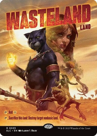 Wasteland Secret Lair Countdown Kit Magic card