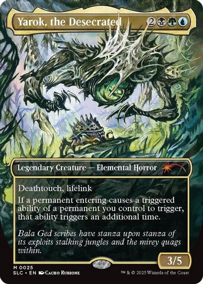 Yarok the Desecrated Secret Lair Countdown Kit Magic card