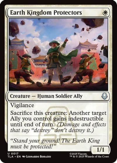 Earth Kingdom Protectors Avatar: The Last Airbender Magic card
