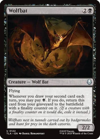 Wolfbat Avatar: The Last Airbender Magic card