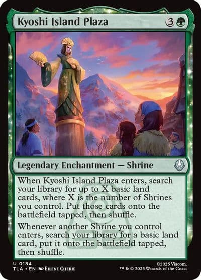 Kyoshi Island Plaza Avatar: The Last Airbender Magic card