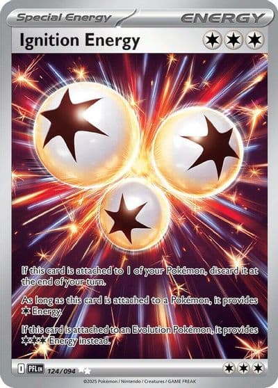 Ignition Energy ME02: Phantasmal Flames Pokemon card