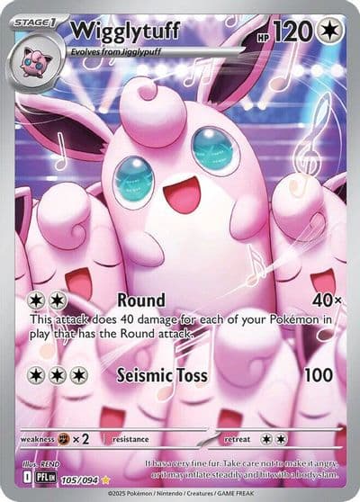 Wigglytuff ME02: Phantasmal Flames Pokemon card