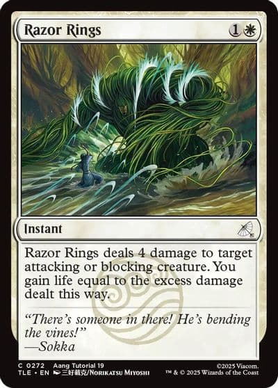 Razor Rings Avatar: The Last Airbender: Eternal-Legal Magic card