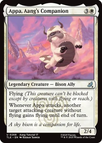 Appa Aangs Companion 0268 Avatar: The Last Airbender: Eternal-Legal Magic card