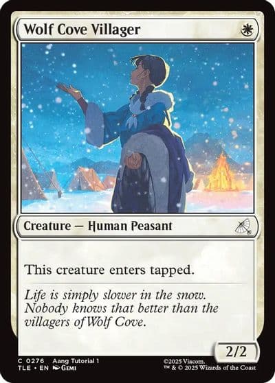 Wolf Cove Villager 0276 Avatar: The Last Airbender: Eternal-Legal Magic card