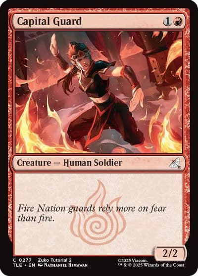 Capital Guard 0277 Avatar: The Last Airbender: Eternal-Legal Magic card