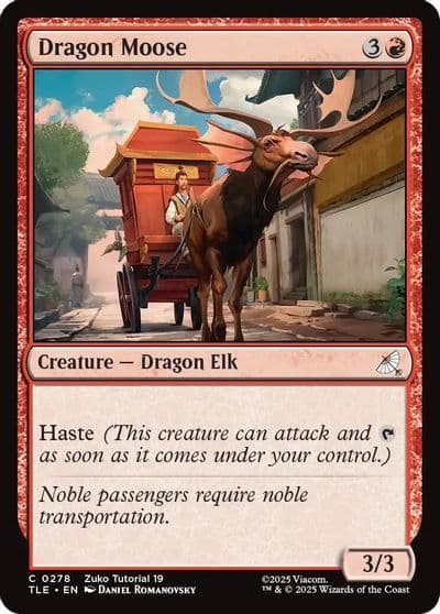 Dragon Moose 0278 Avatar: The Last Airbender: Eternal-Legal Magic card