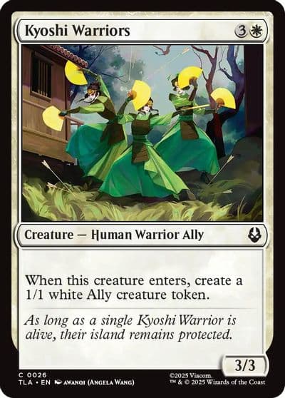 Kyoshi Warriors Avatar: The Last Airbender Magic card