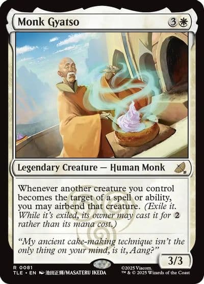 Monk Gyatso Avatar: The Last Airbender: Eternal-Legal Magic card