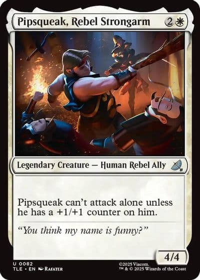 Pipsqueak Rebel Strongarm Avatar: The Last Airbender: Eternal-Legal Magic card