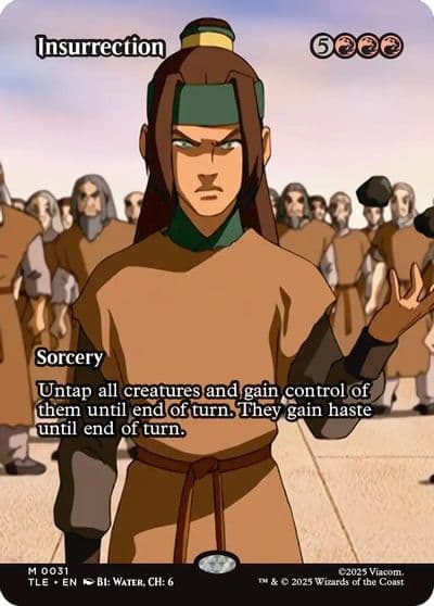 Insurrection Borderless Avatar: The Last Airbender: Eternal-Legal Magic card