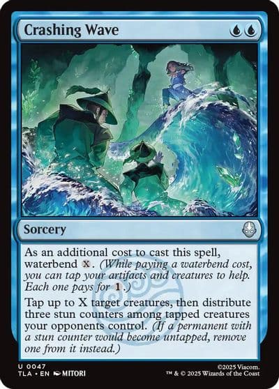 Crashing Wave Avatar: The Last Airbender Magic card