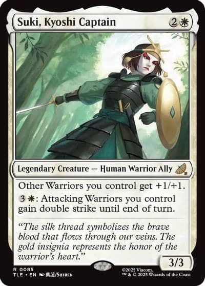 Suki Kyoshi Captain Avatar: The Last Airbender: Eternal-Legal Magic card