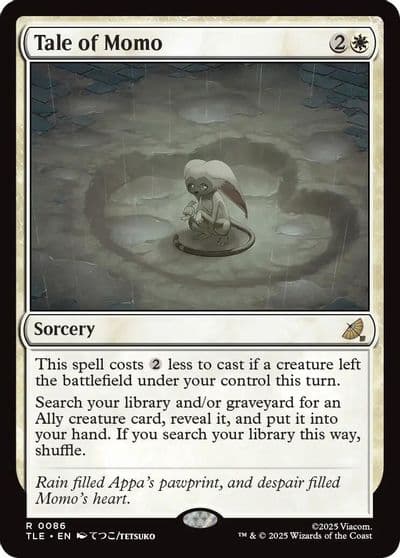 Tale of Momo Avatar: The Last Airbender: Eternal-Legal Magic card