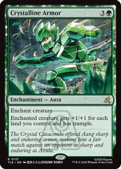 Crystalline Armor Avatar: The Last Airbender: Eternal-Legal Magic card