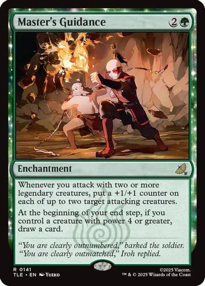 Masters Guidance Avatar: The Last Airbender: Eternal-Legal Magic card
