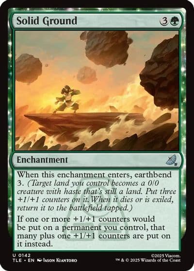 Solid Ground Avatar: The Last Airbender: Eternal-Legal Magic card