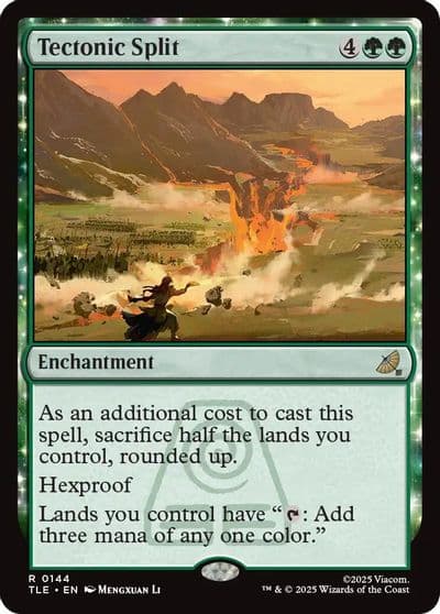 Tectonic Split Avatar: The Last Airbender: Eternal-Legal Magic card