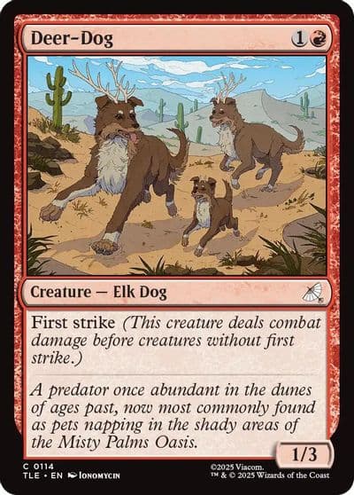 Deer Dog Avatar: The Last Airbender: Eternal-Legal Magic card