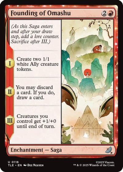 Founding of Omashu Avatar: The Last Airbender: Eternal-Legal Magic card