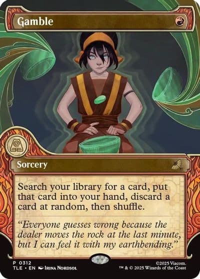 Gamble Showcase Avatar: The Last Airbender: Eternal-Legal Magic card