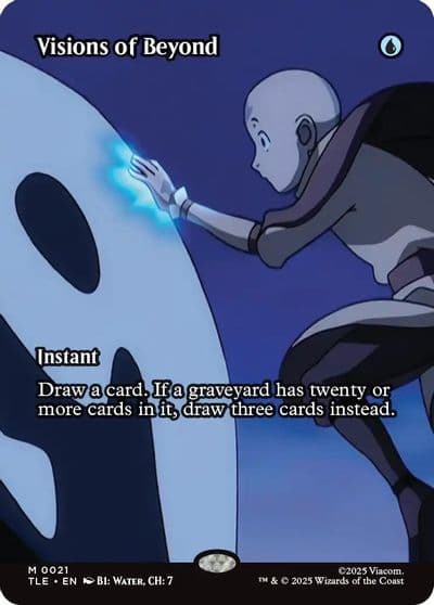 Visions of Beyond Borderless Avatar: The Last Airbender: Eternal-Legal Magic card