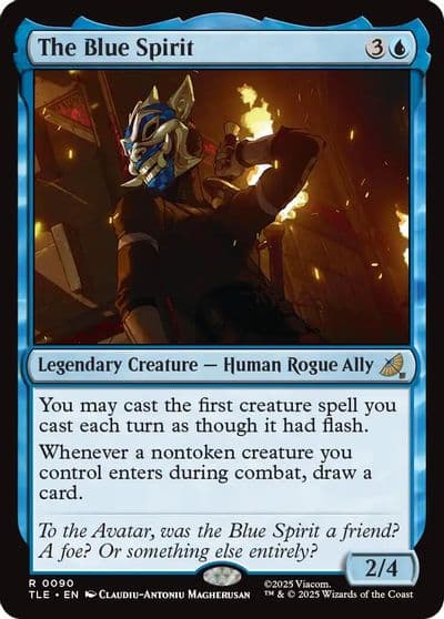 The Blue Spirit Avatar: The Last Airbender: Eternal-Legal Magic card