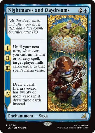 Nightmares and Daydreams Avatar: The Last Airbender: Eternal-Legal Magic card