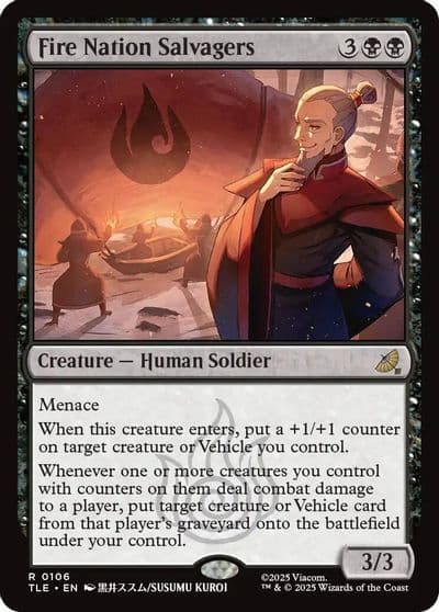 Fire Nation Salvagers Avatar: The Last Airbender: Eternal-Legal Magic card