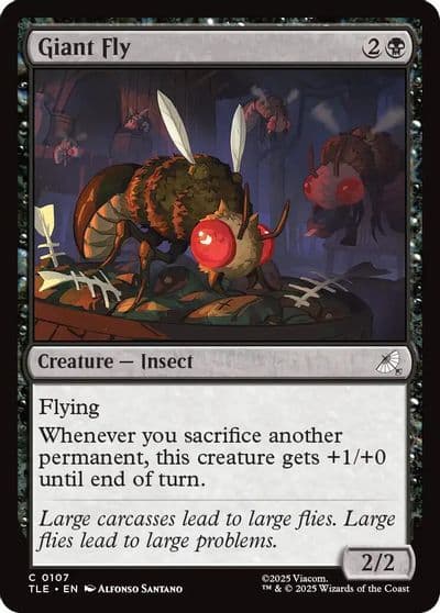 Giant Fly Avatar: The Last Airbender: Eternal-Legal Magic card