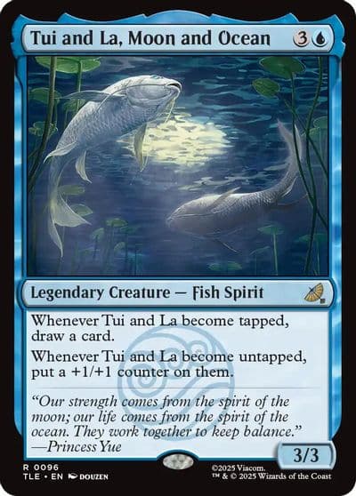 Tui and La Moon and Ocean Avatar: The Last Airbender: Eternal-Legal Magic card