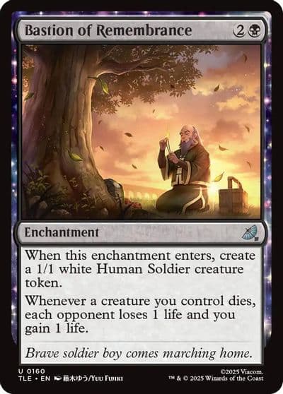 Bastion of Remembrance Avatar: The Last Airbender: Eternal-Legal Magic card