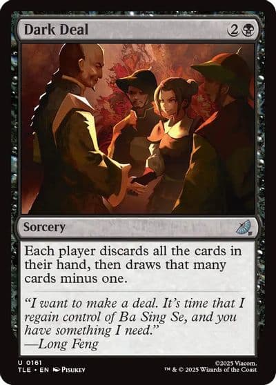 Dark Deal Avatar: The Last Airbender: Eternal-Legal Magic card