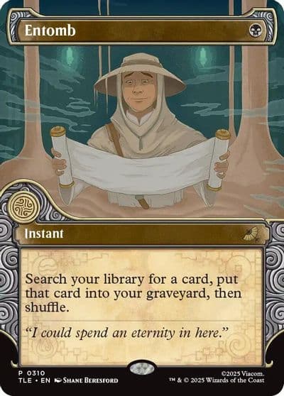 Entomb Showcase Avatar: The Last Airbender: Eternal-Legal Magic card