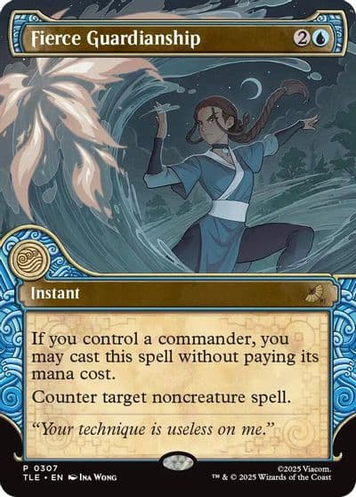 Fierce Guardianship Showcase Avatar: The Last Airbender: Eternal-Legal Magic card