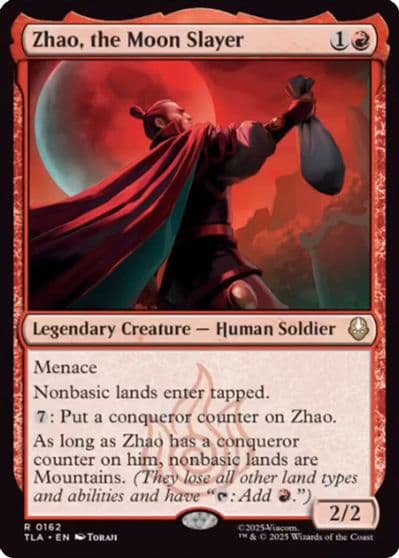 Zhao the Moon Slayer Avatar: The Last Airbender Magic card